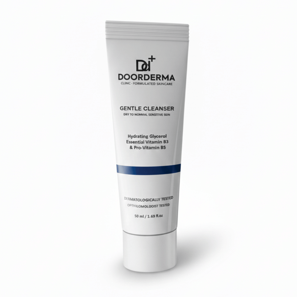 DoorDerma Gentle Cleanser — Daily Hydrating Wash for Sensitive & Dry Skin