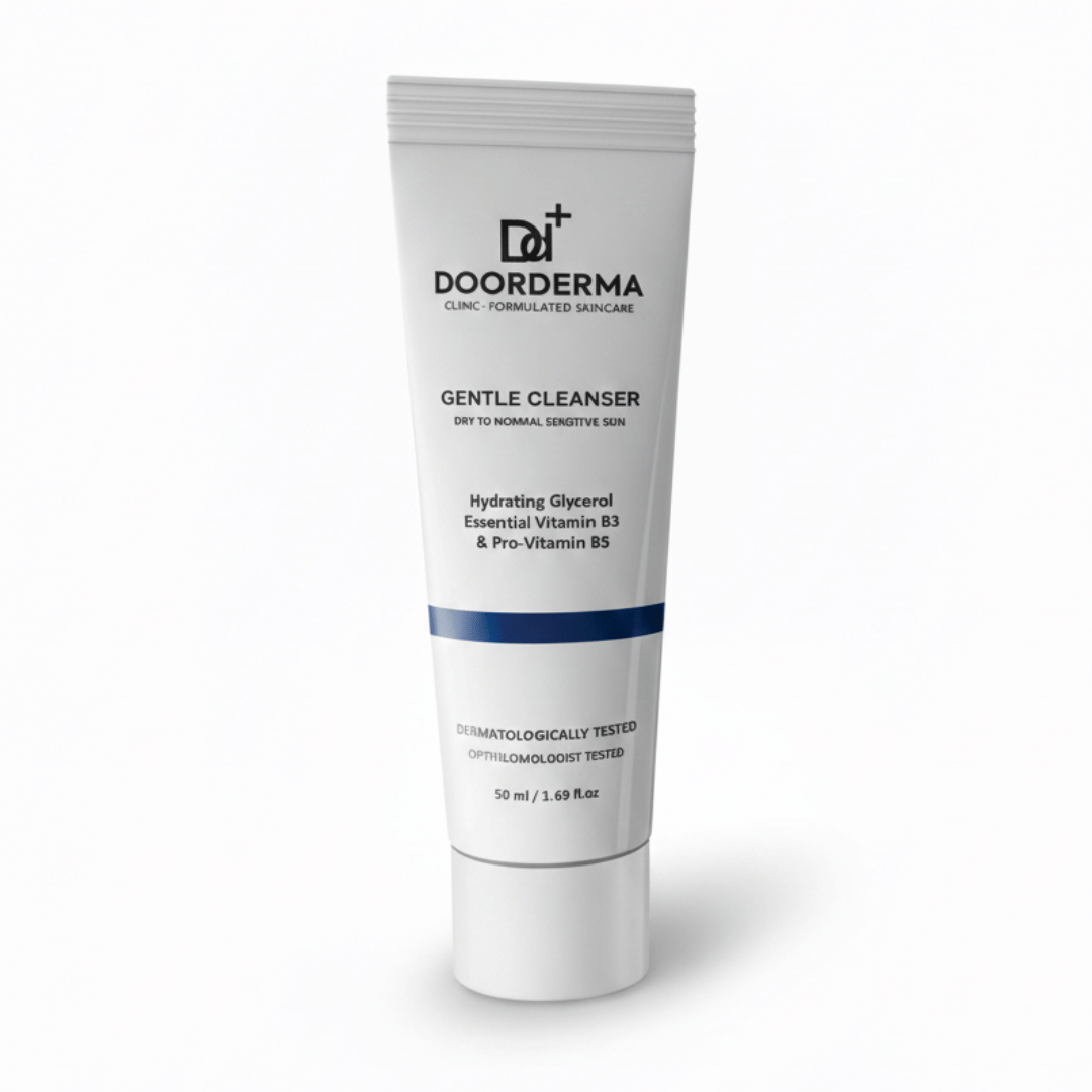 DoorDerma Gentle Cleanser — Daily Hydrating Wash for Sensitive & Dry Skin