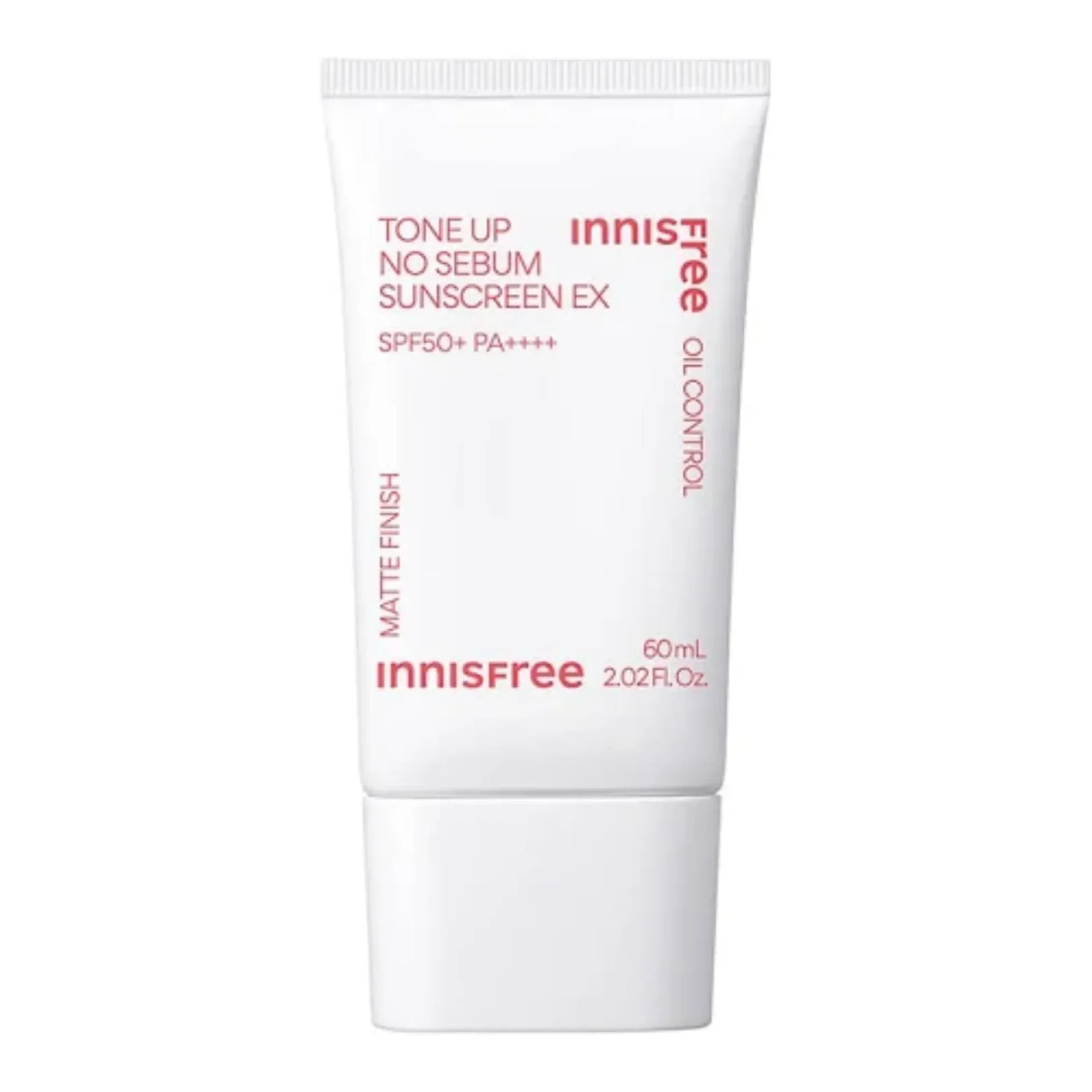 Innisfree Tone Up No Sebum Tinted Sunscreen 60ml with SPF 50+ PA++++ - Doorderma