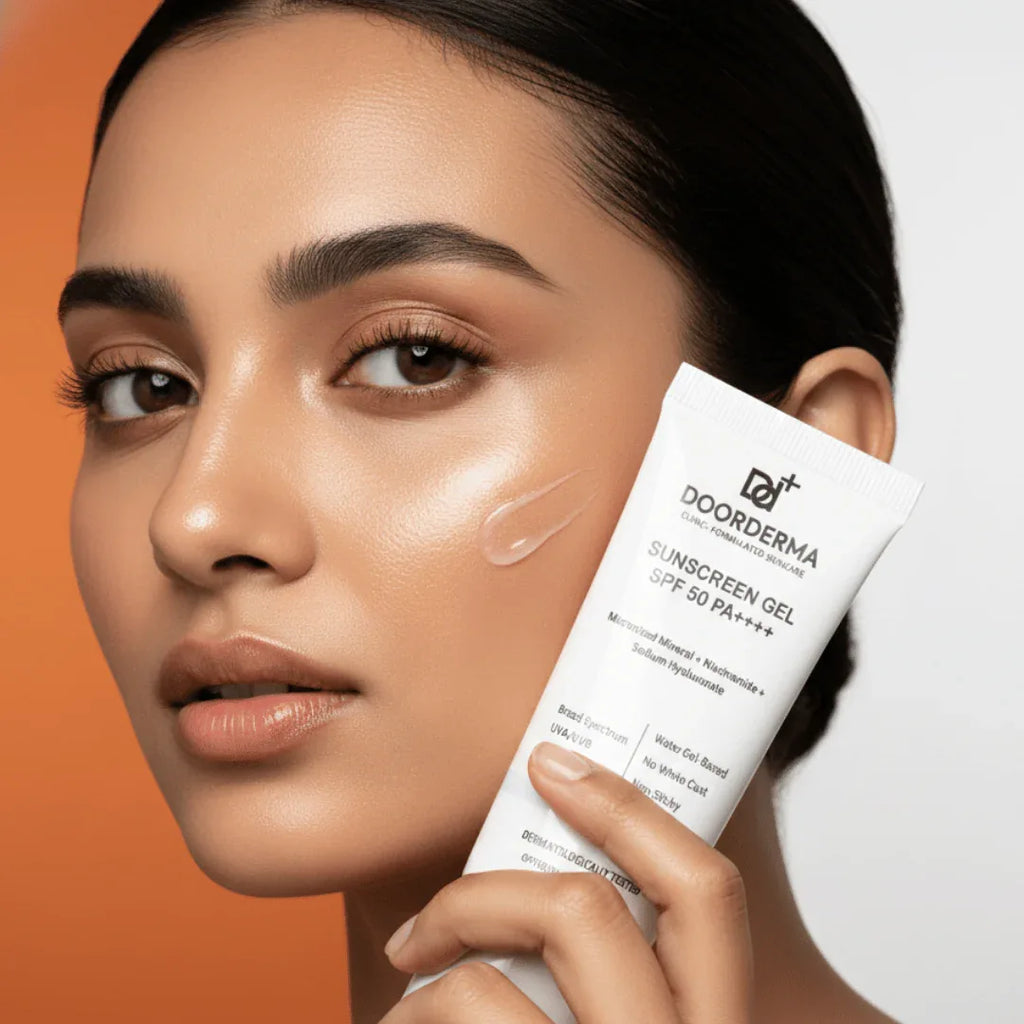 DoorDerma Sunscreen Gel SPF 50 PA++++ — Lightweight Mineral - Doorderma