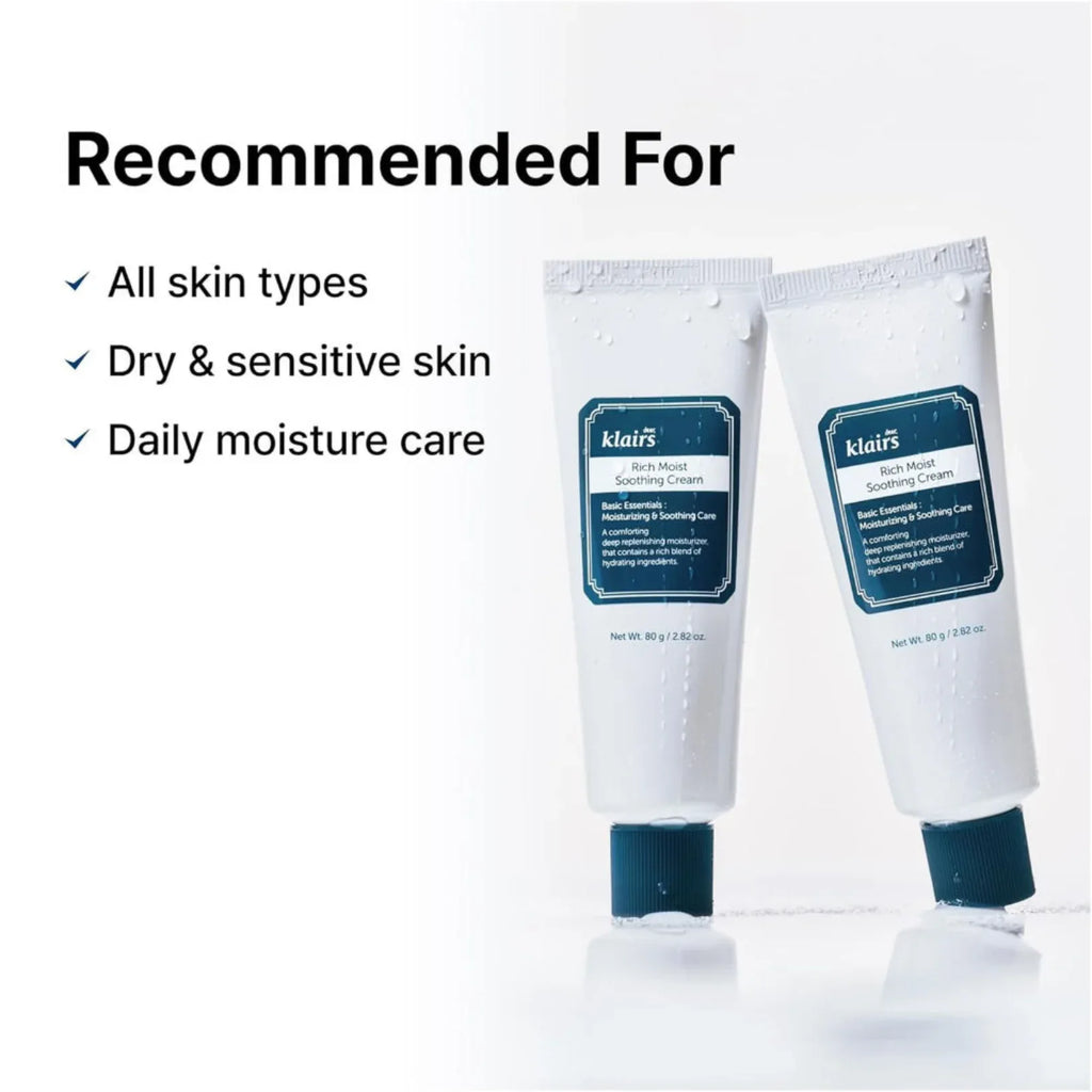 Klairs Rich Moist Soothing Cream - Doorderma