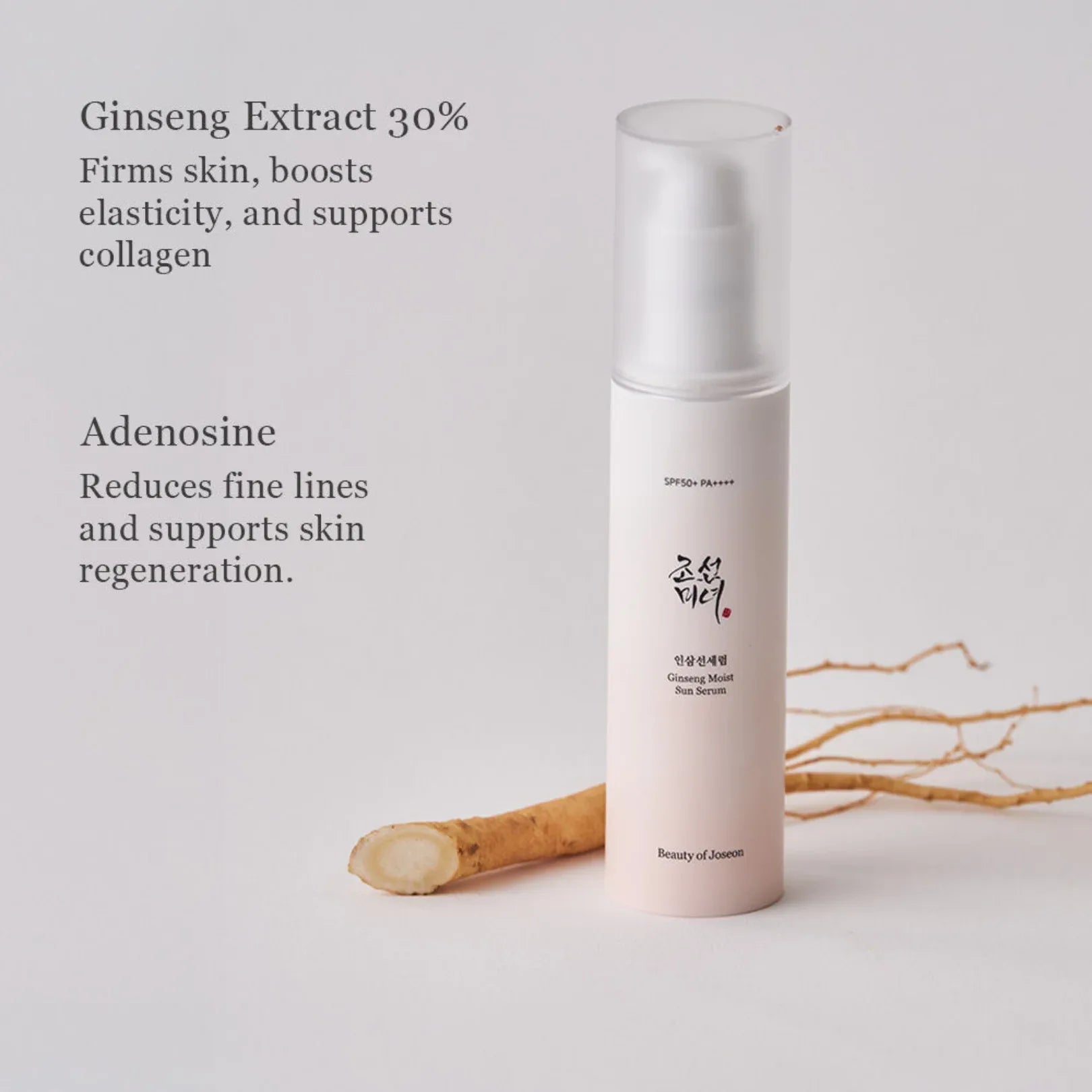 Beauty Of Joseon Ginseng Moist Sunscreen Serum (50ml) - Doorderma
