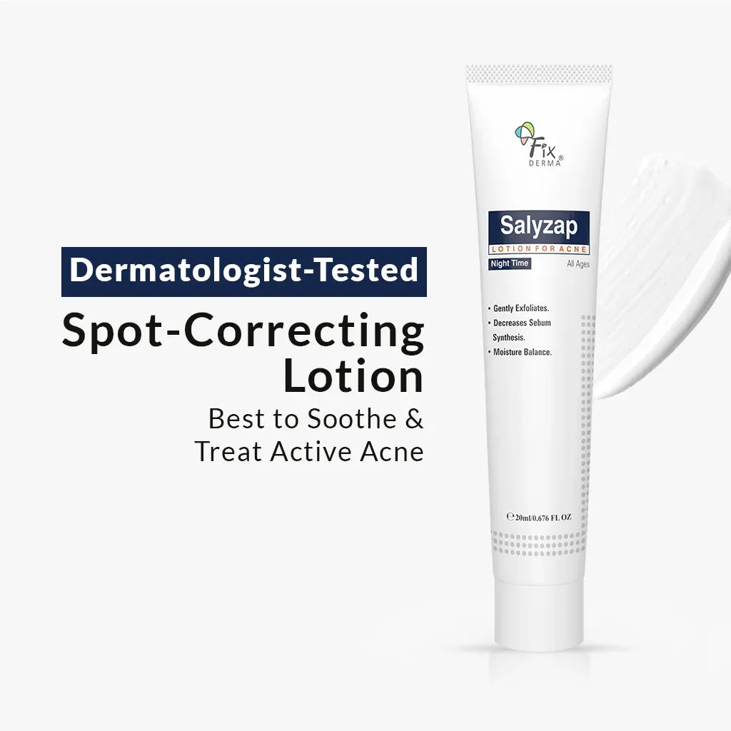 Salyzap Night-time Lotion | Effective Spot Treatment to Calm & Heal Acne - Doorderma