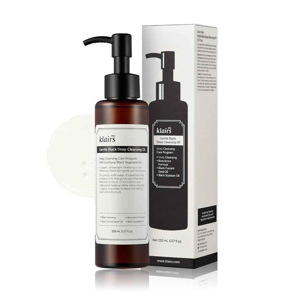 Gentle Black Deep cleansing oil Make up cleanser - Doorderma