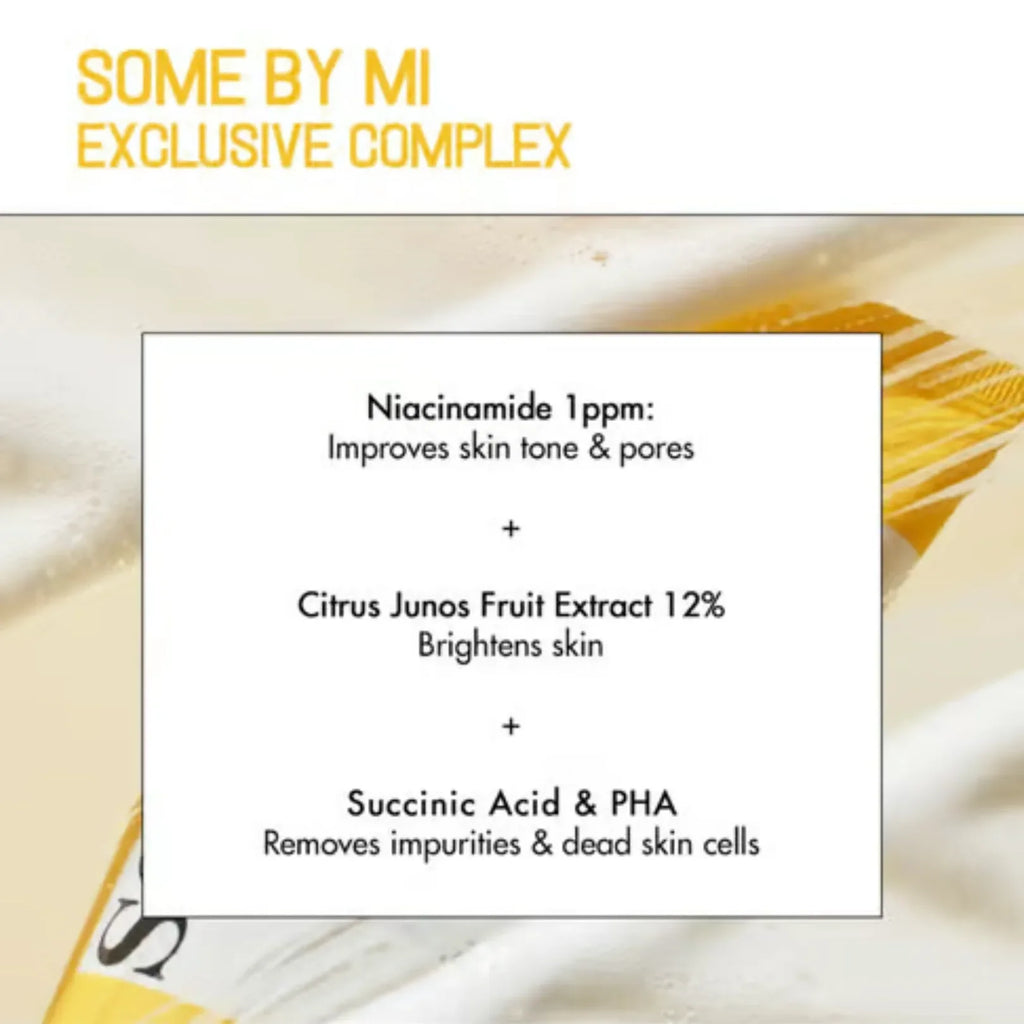SOME BY MI Yuja Niacin Brightening All-in-one Cleanser (100ml) - Doorderma