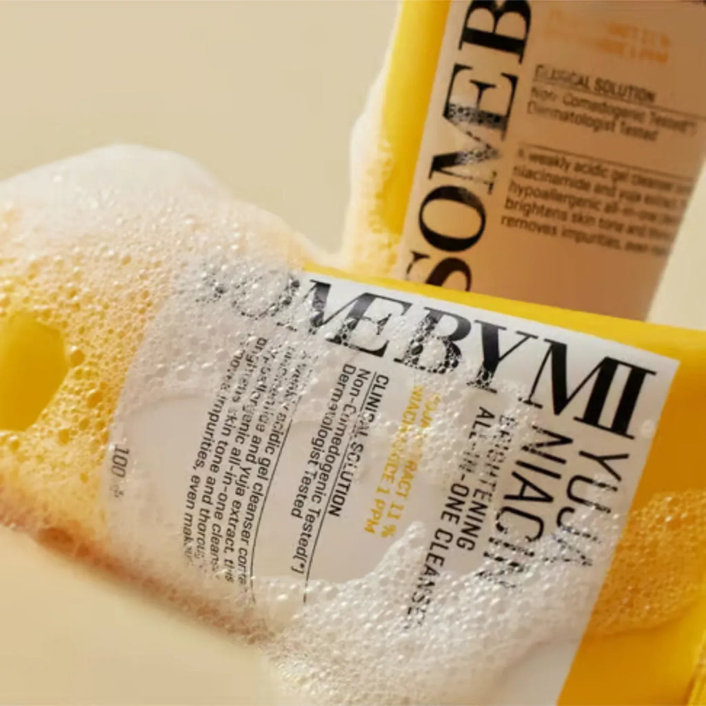 SOME BY MI Yuja Niacin Brightening All-in-one Cleanser (100ml) - Doorderma