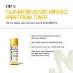 SOME BY MI - Yuja Niacin Anti Blemish Starter Kit | Includes Cleanser (30ml), Toner (30ml), Anti Blemish Serum( 10ml), and Anti Blemish Cream (20g) - Doorderma