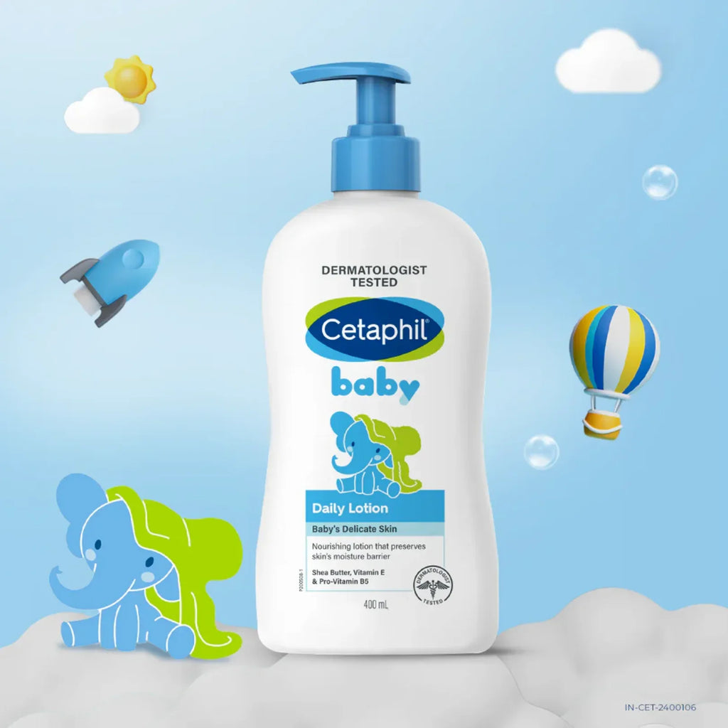 Cetaphil Baby Daily Lotion with Shea Butter (400ml) - Doorderma