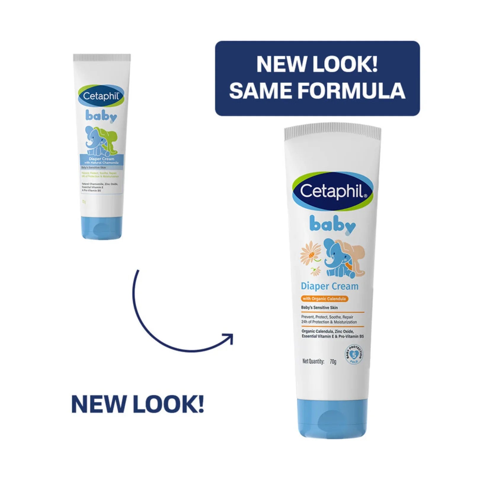 Cetaphil Baby Diaper Cream with Calendula (70g) - Doorderma
