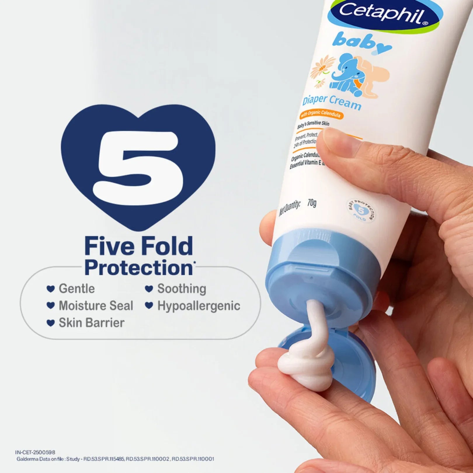 Cetaphil Baby Diaper Cream with Calendula (70g) - Doorderma
