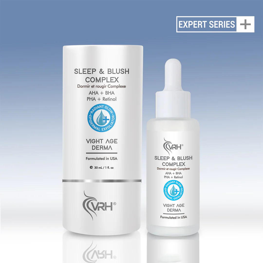 VRH SLEEP AND BLUSH COMPLEX | With AHA, BHA, PHA & Retinol | 30ML