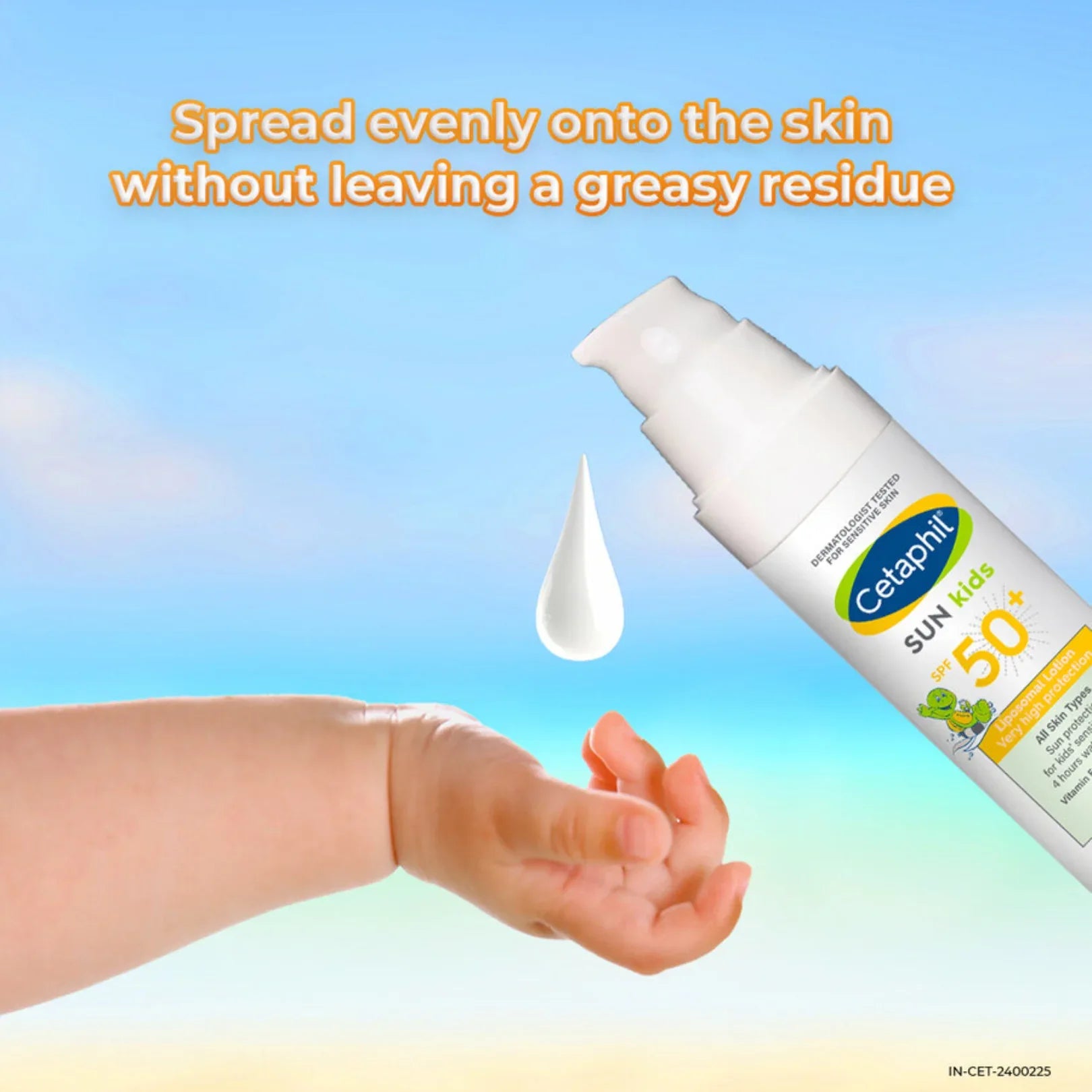 Cetaphil Sun Kids SPF 50+ Liposomal Lotion 150ml - Doorderma