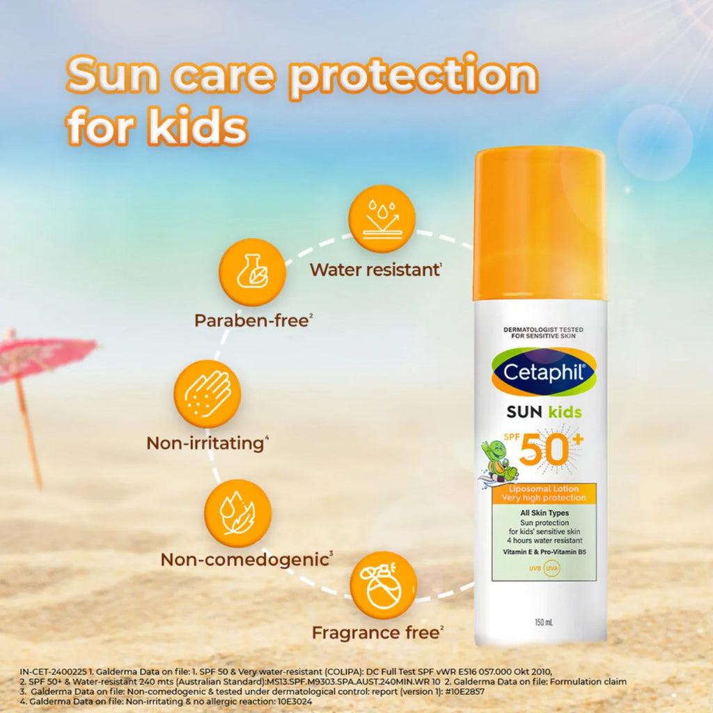 Cetaphil Sun Kids SPF 50+ Liposomal Lotion 150ml - Doorderma