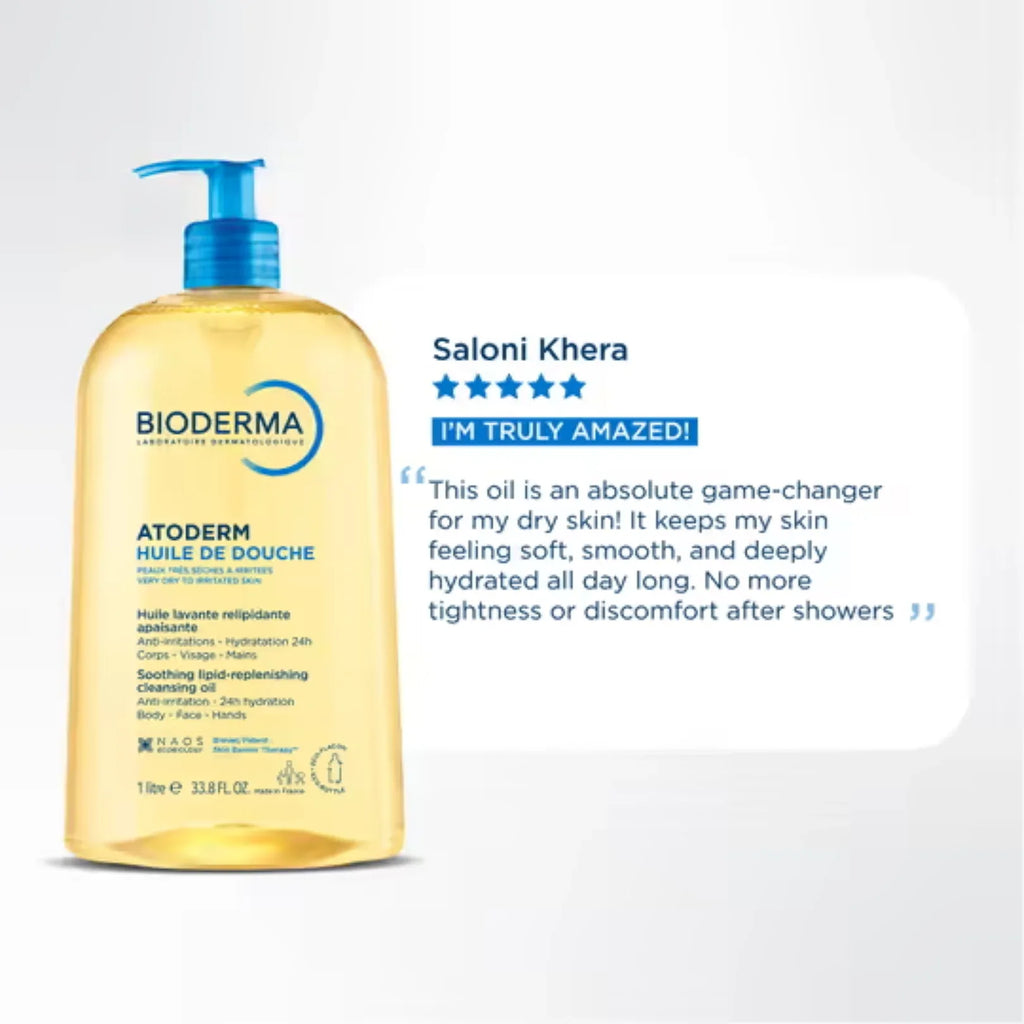 Bioderma Atoderm Huile De Douche Anti-Irritation Cleansing Oil - Doorderma