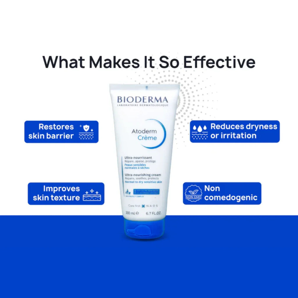 Bioderma Atoderm Crème Ultra-Nourishing Moisturizer - Doorderma