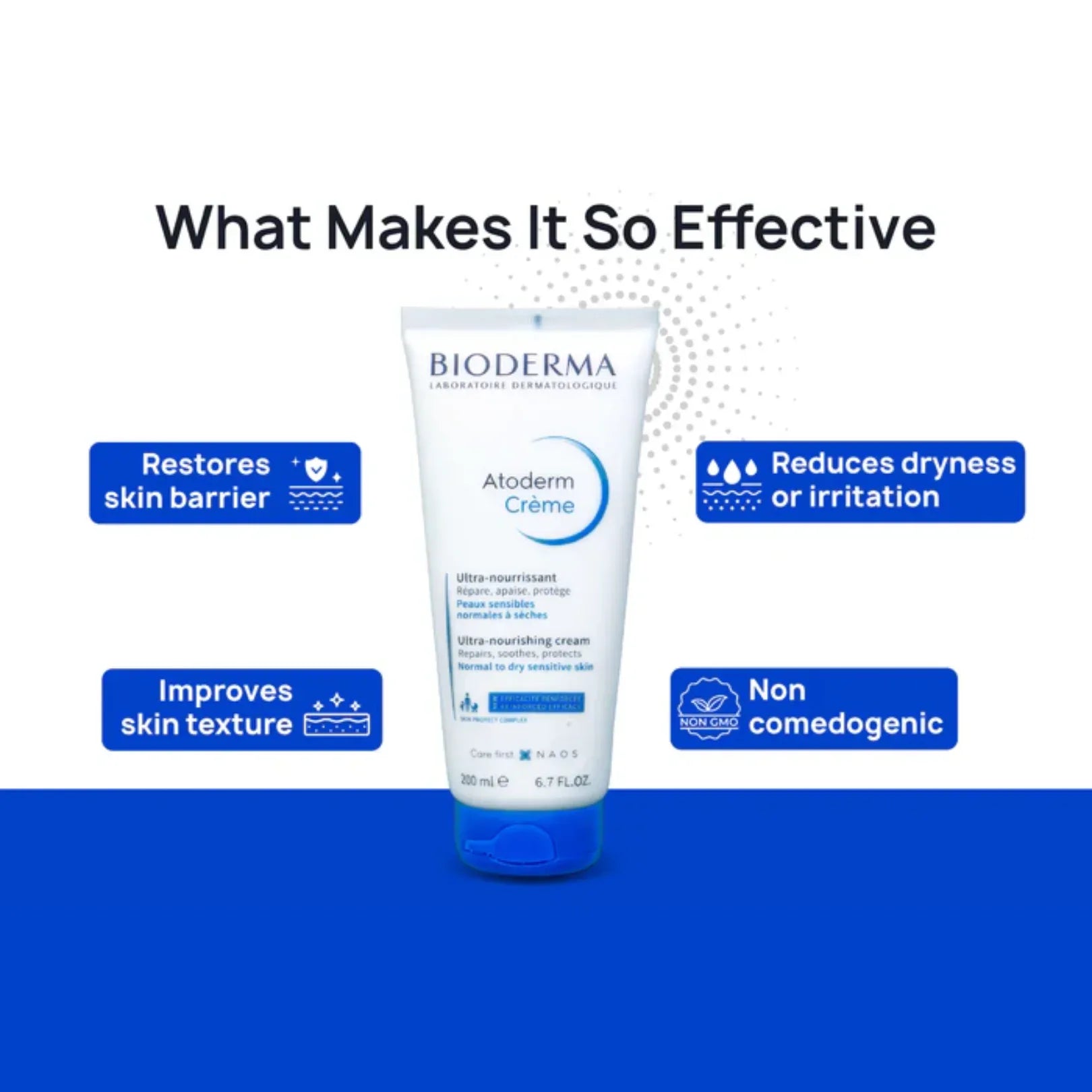 Bioderma Atoderm Crème Ultra-Nourishing Moisturizer - Doorderma