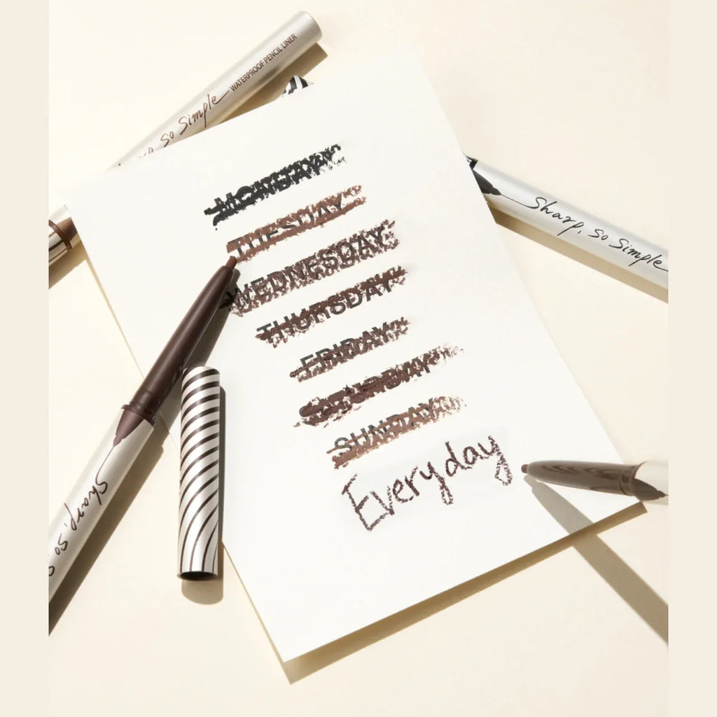 CLIO Sharp So Simple Waterproof Pencil Liner (0.14g) - Doorderma