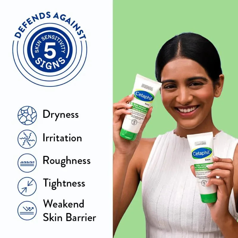 Cetaphil Dam Daily Advance Ultra Hydrating Lotion With Shea Butter & Niacinamide Sensitive Skin - Doorderma
