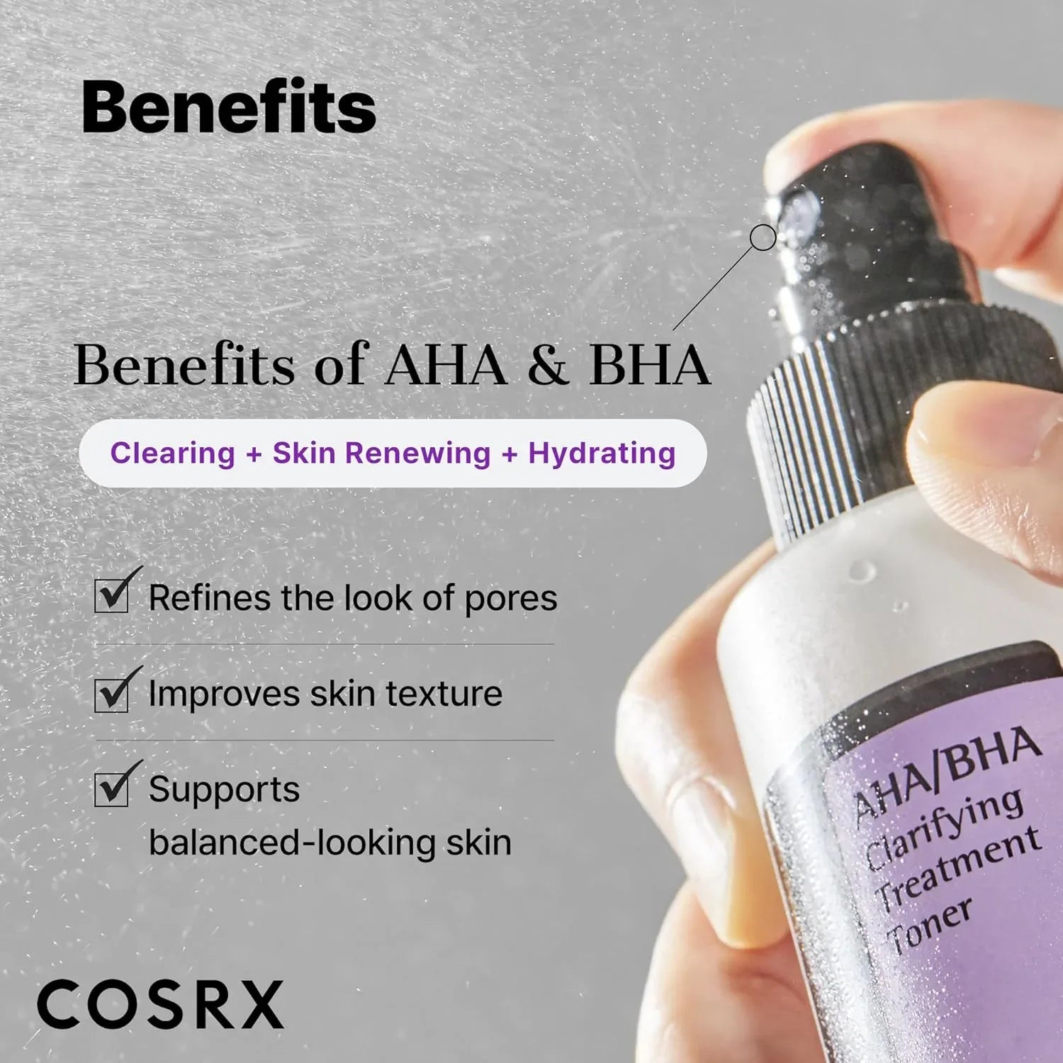 Cosrx AHA/BHA CLARIFYING TREATMENT Toner - Doorderma