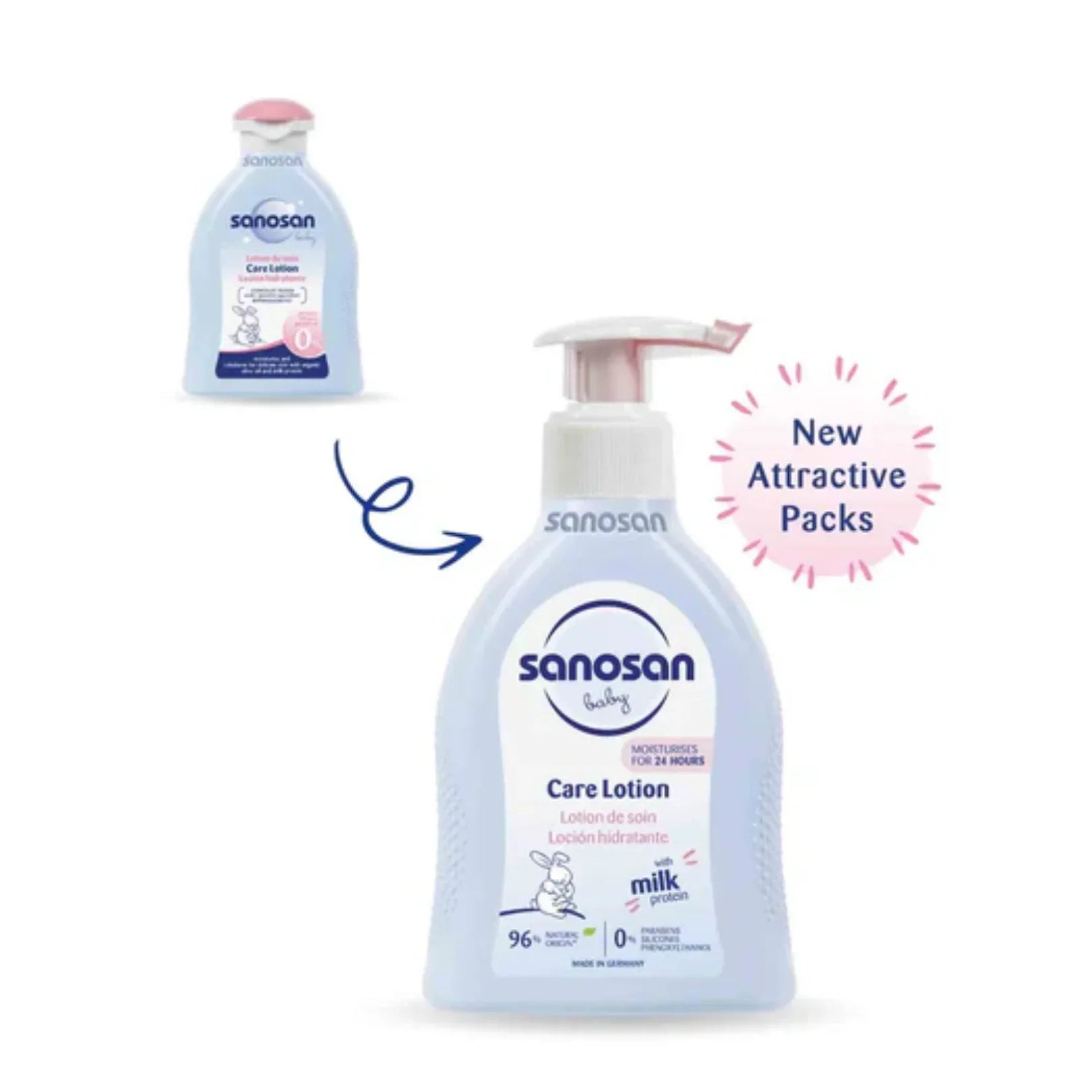 Sanosan Baby Milk Protein Care Lotion - Doorderma