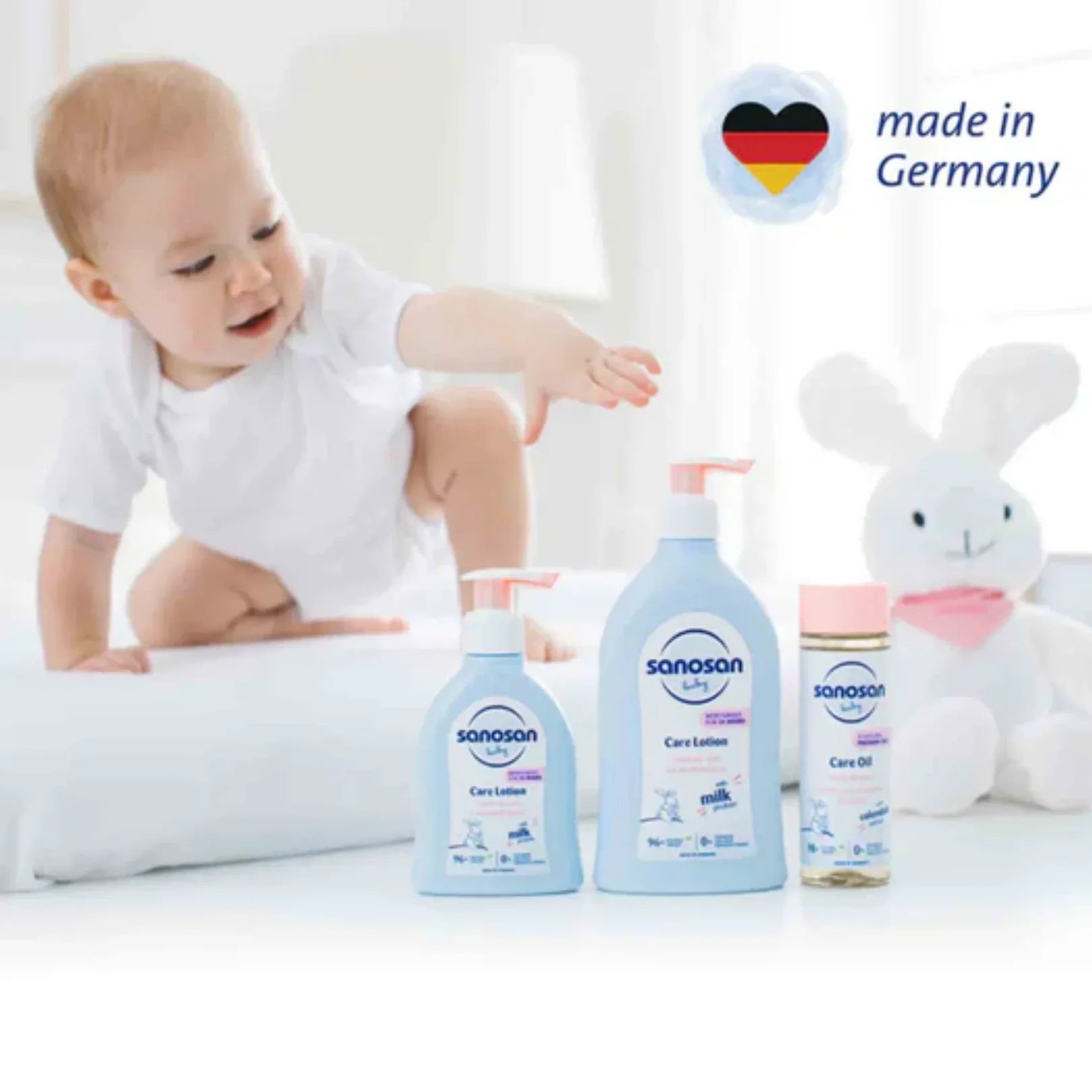 Sanosan Baby Milk Protein Care Lotion - Doorderma