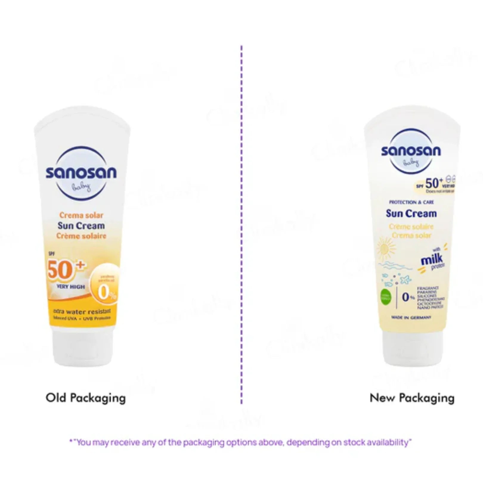 Sanosan Baby Sun Cream SPF 50+ (75ml) - Doorderma