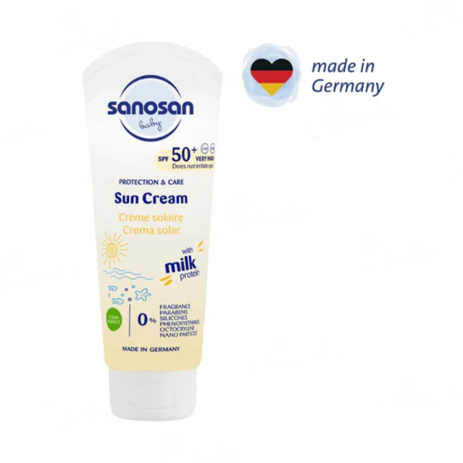 Sanosan Baby Sun Cream SPF 50+ (75ml) - Doorderma