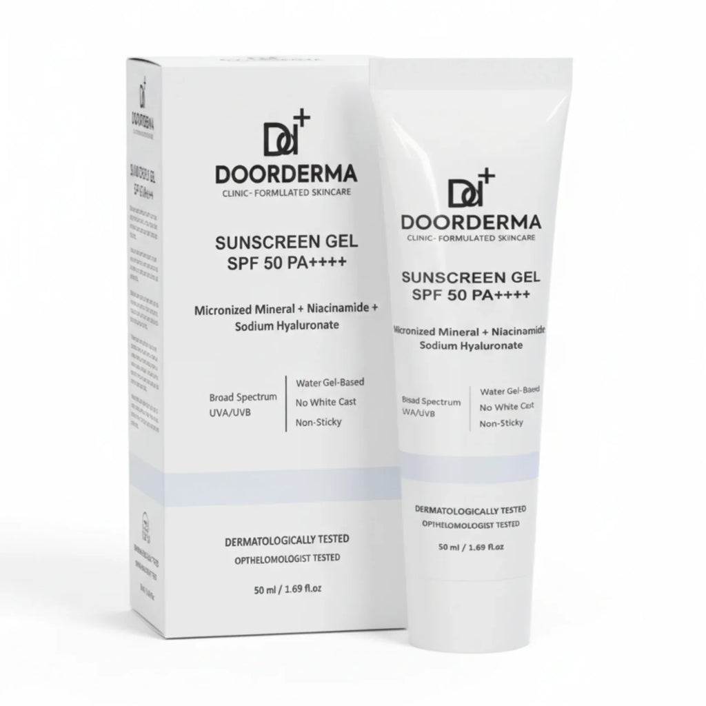 Brightening Duo – Vitamin C + Sunscreen Gel - Doorderma