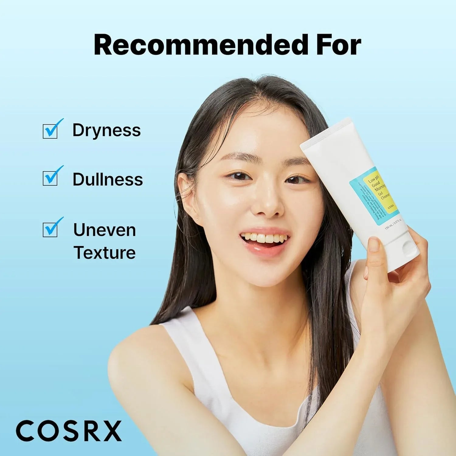 Cosrx Low pH Good Morning Gel Cleanser - Doorderma