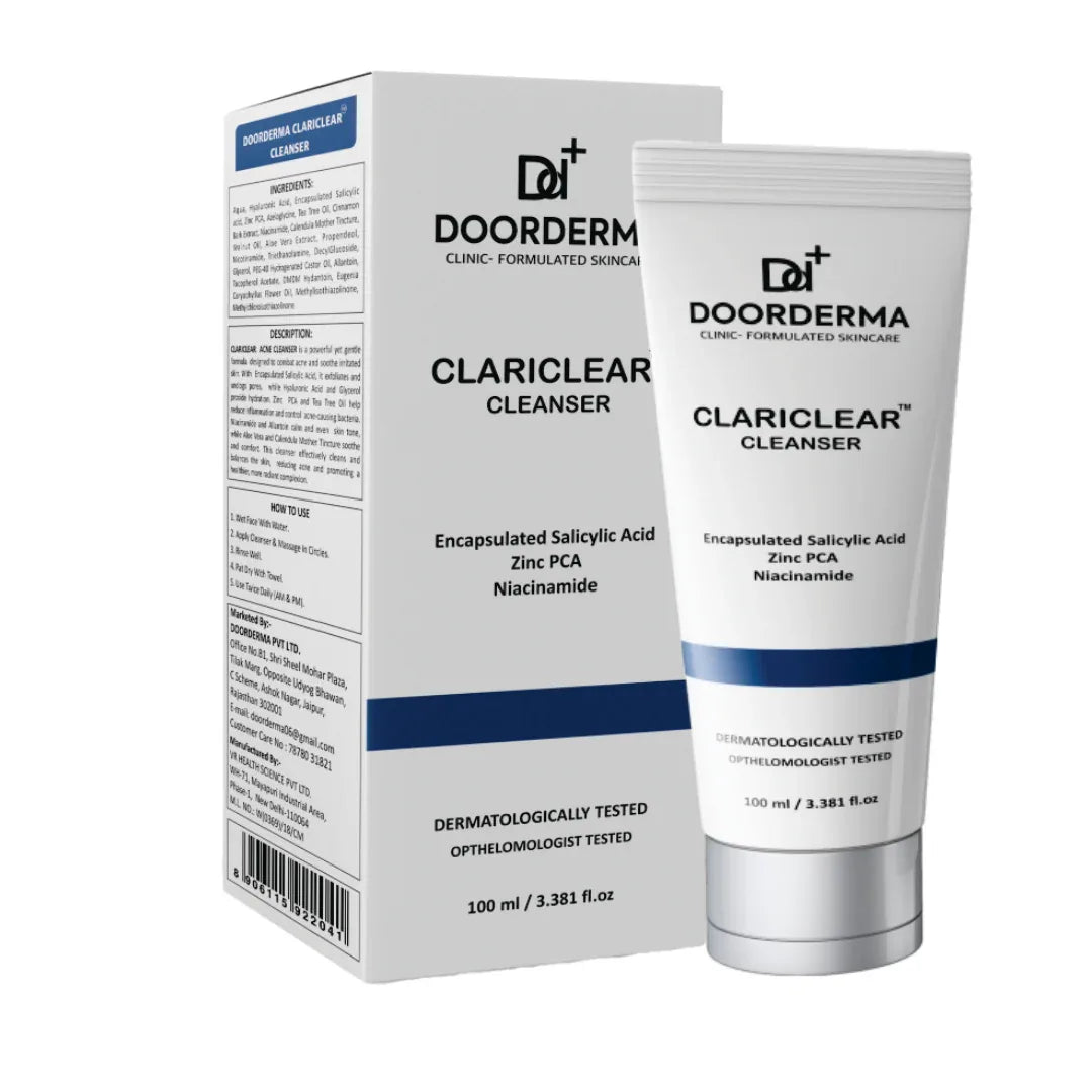 DoorDerma 360° Radiance & Clarifying Bundle (ClariClear Cleanser + Vitamin C Serum + Whitecell-R Tablets) - Doorderma
