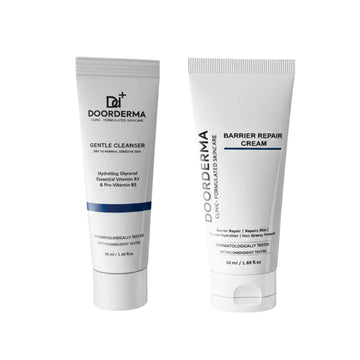 Hydration Duo – Gentle Cleanser + Barrier Repair Cream - Doorderma