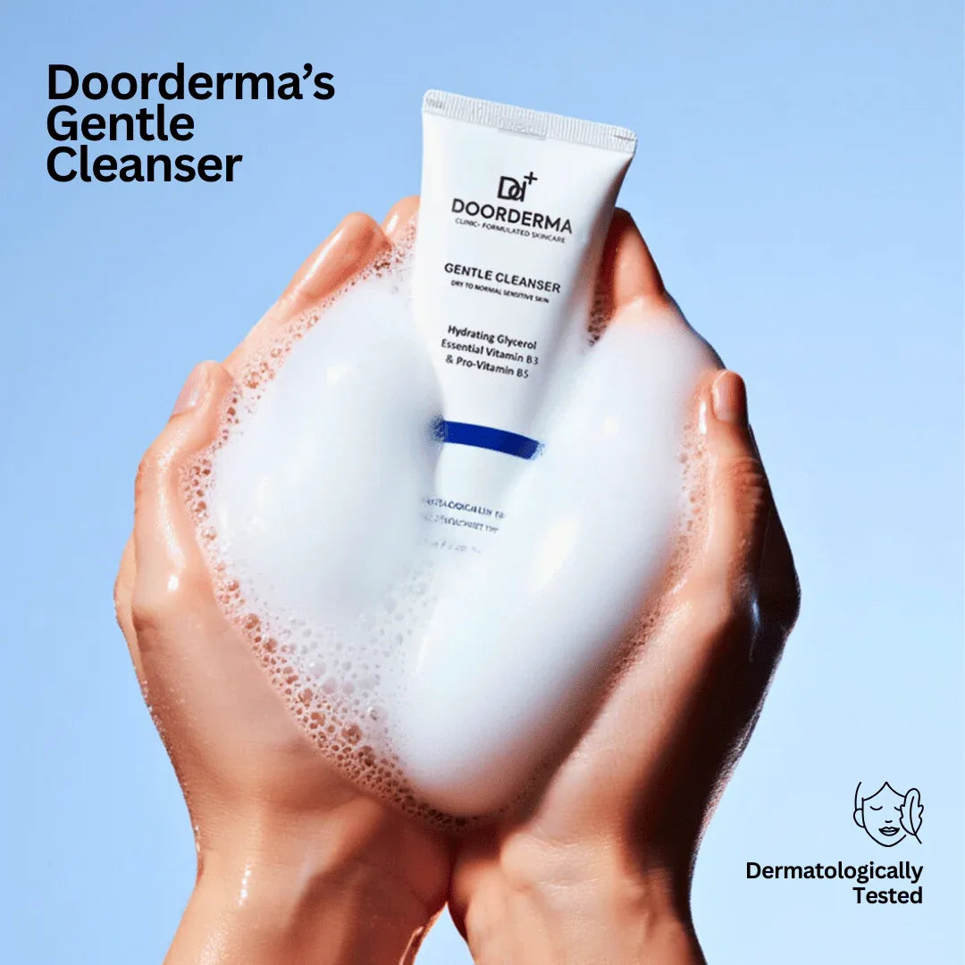 Hydration Duo – Gentle Cleanser + Barrier Repair Cream - Doorderma