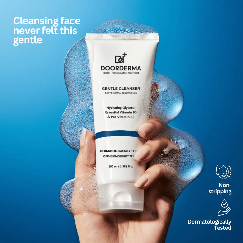 Hydration Duo – Gentle Cleanser + Barrier Repair Cream - Doorderma