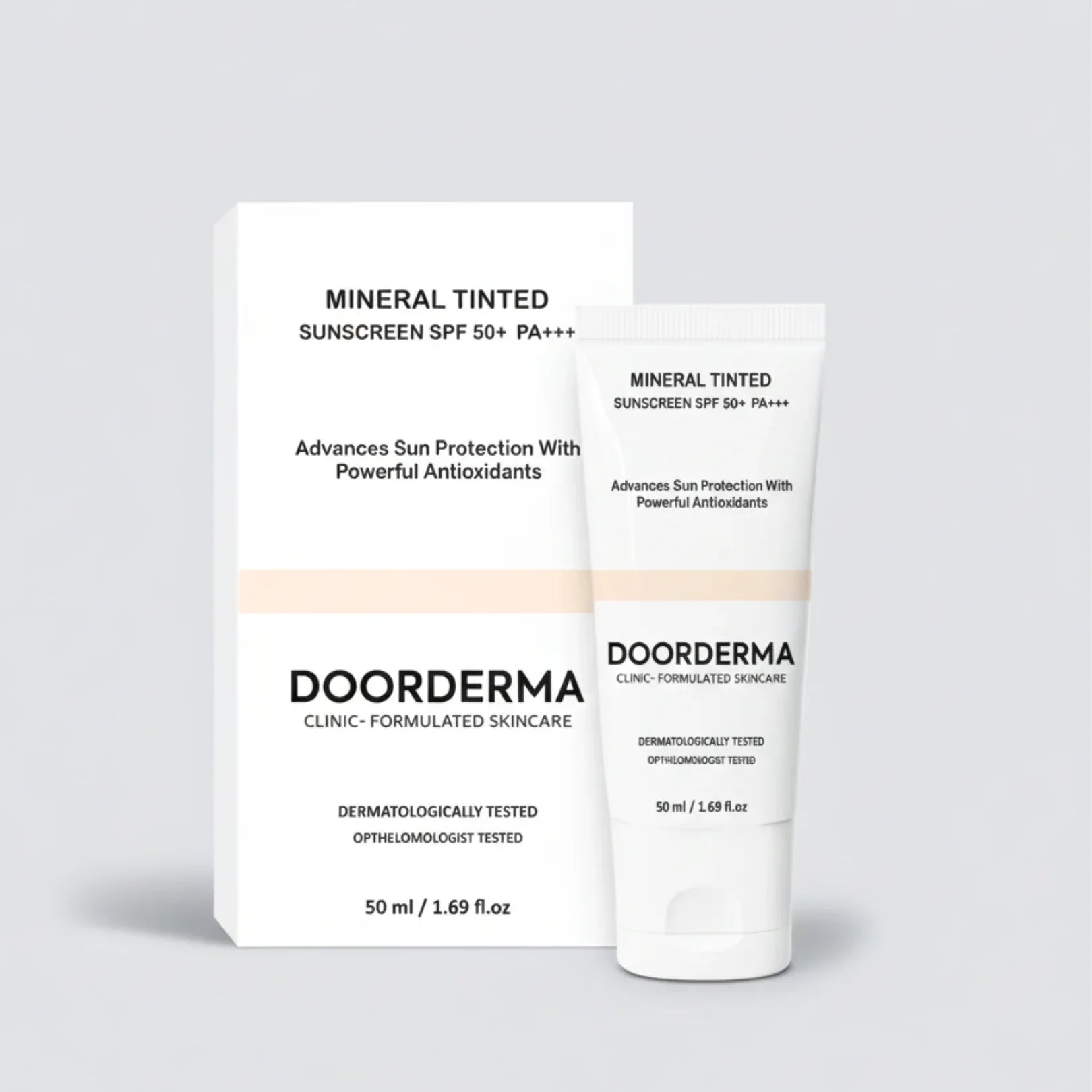 Sun Glow Duo – Vitamin C + Tinted Sunscreen SPF 50 - Doorderma