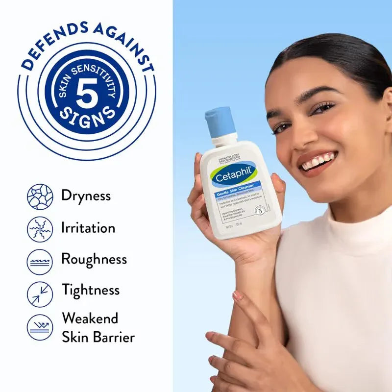 Cetaphil Gentle Skin Cleanser Dry to Normal Skin with Niacinamide Dermatologist Recommended - Doorderma