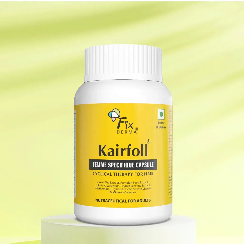 Kairfoll Femme Specifique Capsule | Best Solution for Hair Fall due to Hormonal Changes - Doorderma