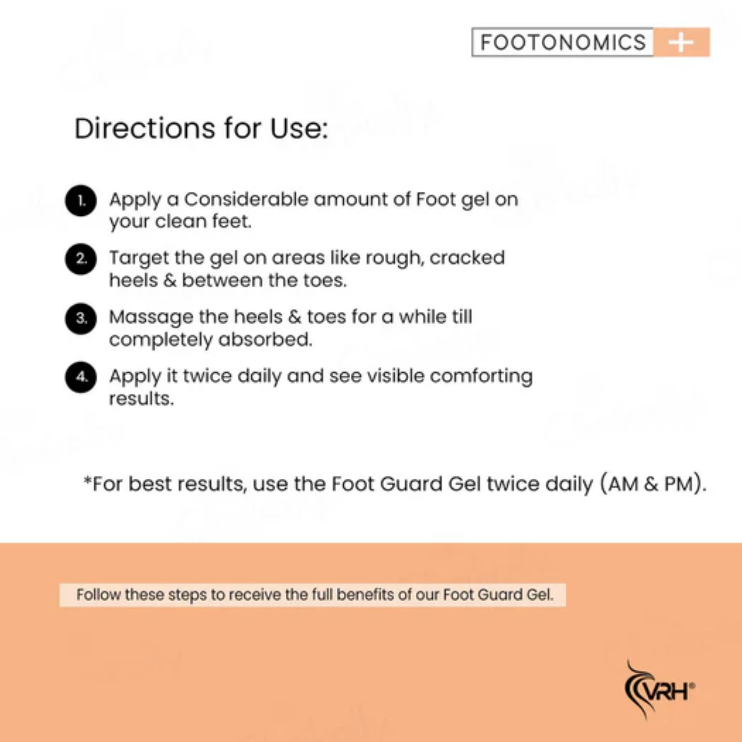 VRH Foot Guard Repairing Therapy Gel (75ML)