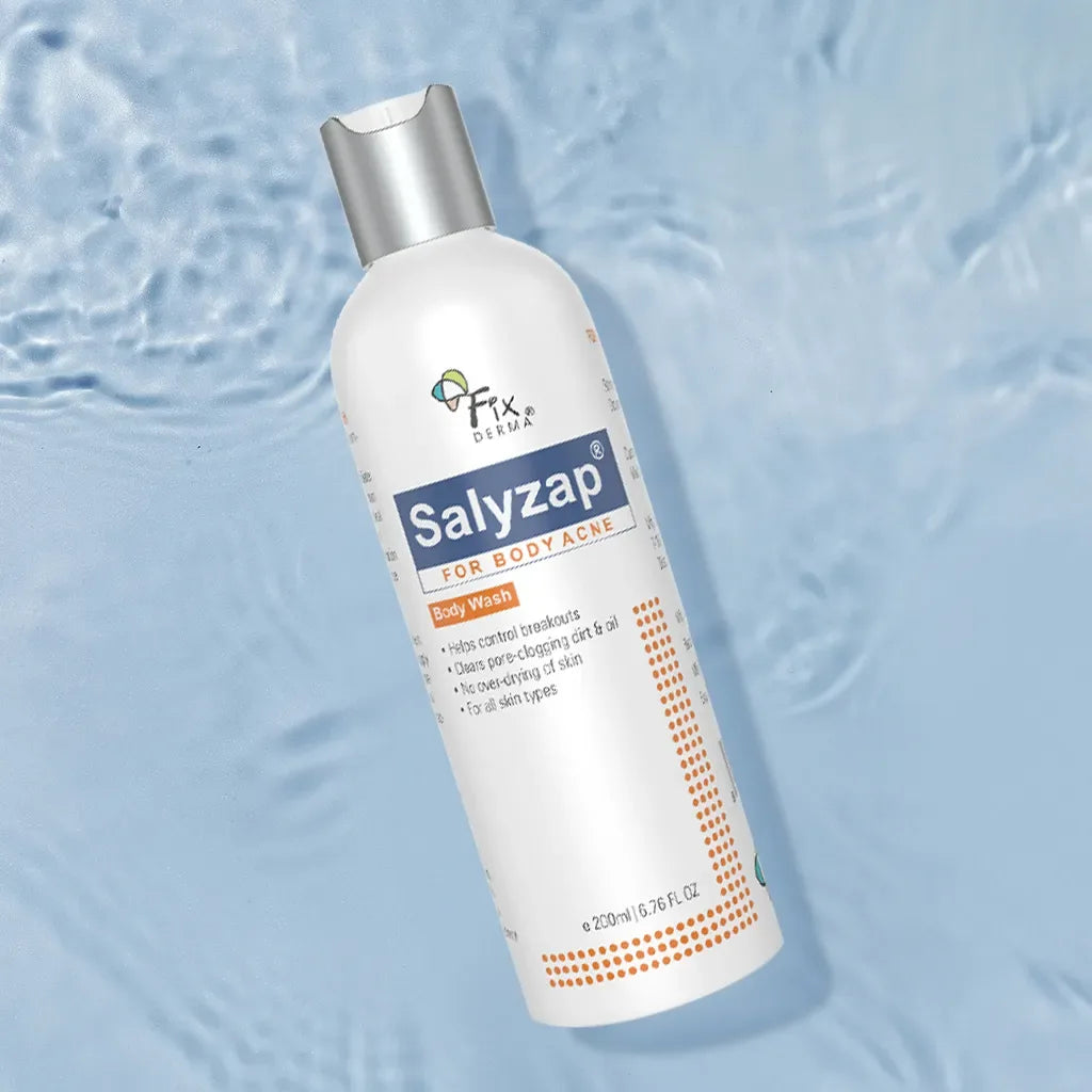 Salyzap Body Wash | Soap-Free Wash to Combat Stubborn Body Acne - Doorderma