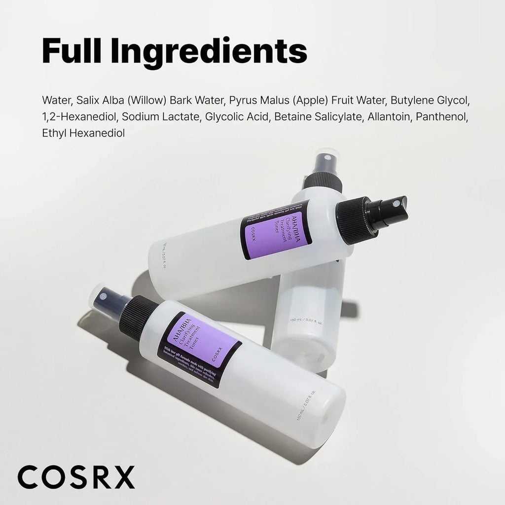 Cosrx AHA/BHA CLARIFYING TREATMENT Toner - Doorderma