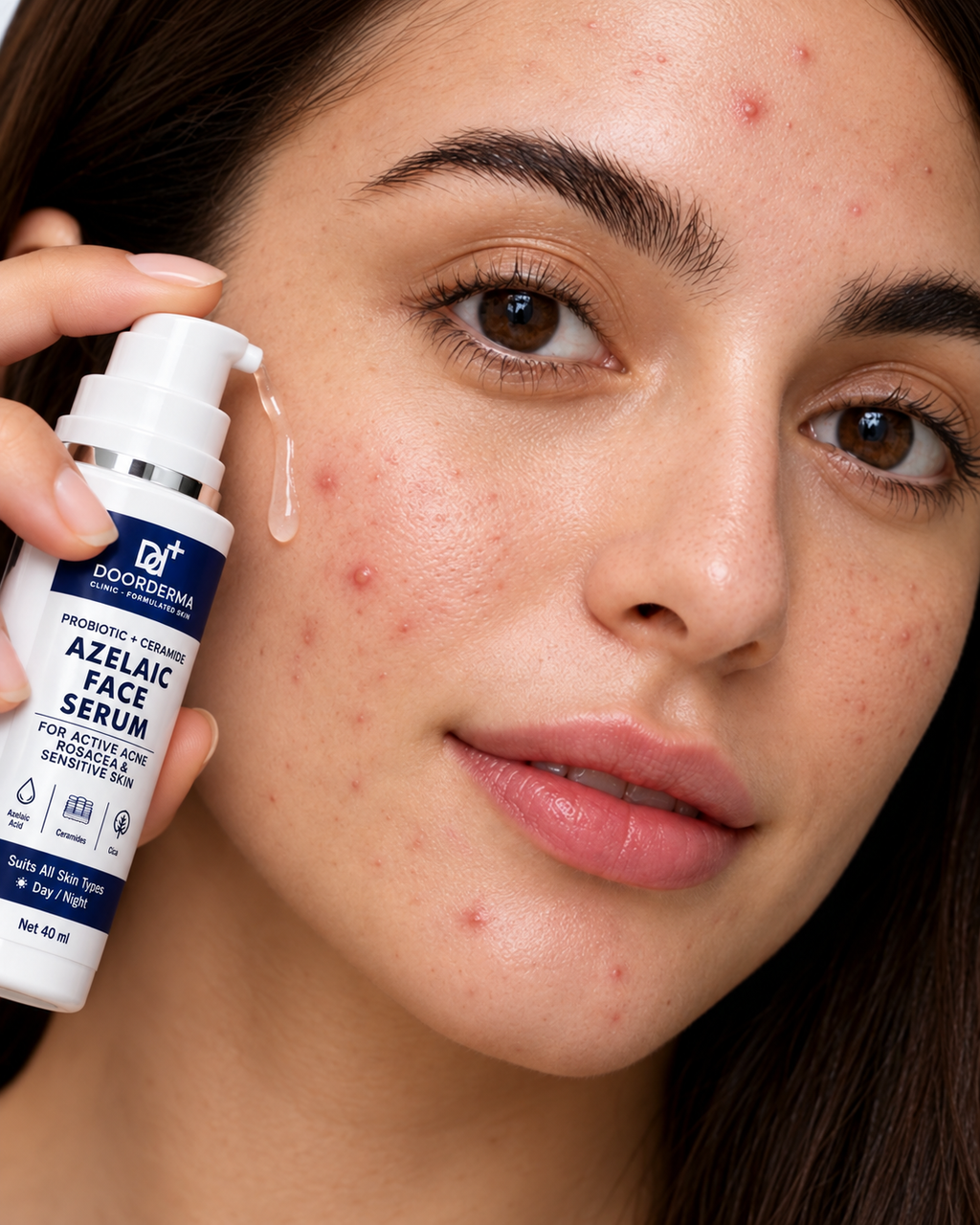 Doorderma Azelaic Face Serum with Probiotic, Ceramides & Cica – 40 ml