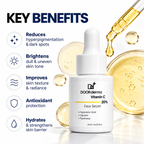 DOORDERMA Brightening Vitamin C 20% Face Serum | Dark Spots, Pigmentation & Uneven Skin Tone