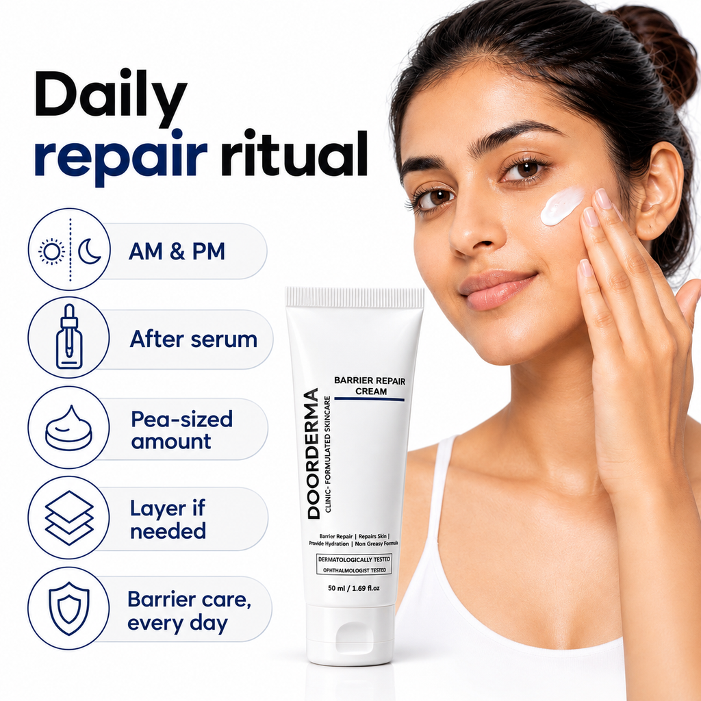 DoorDerma Barrier Repair Cream — Ceramide-Rich Moisture Shield for Damaged Skin