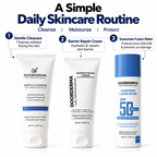 DoorDerma Gentle Cleanser — Daily Hydrating Wash for Sensitive & Dry Skin