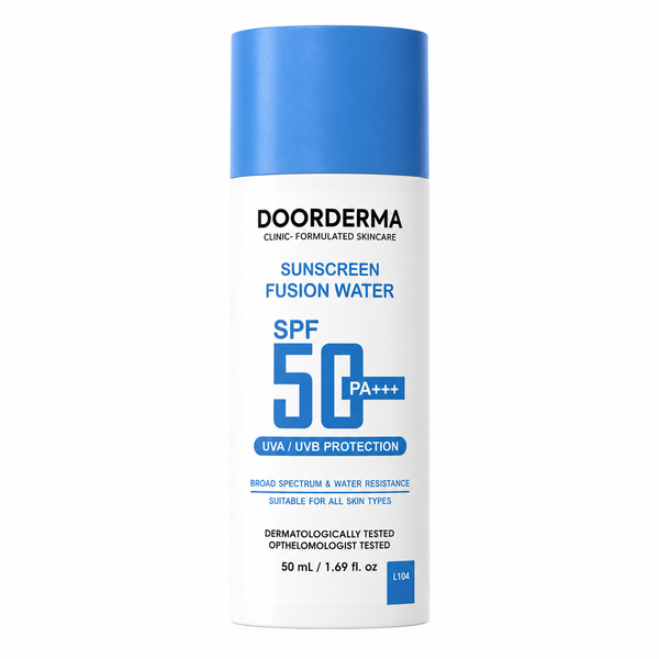 DOORDERMA Fusion Water Sunscreen SPF 50 PA+++ | Lightweight Daily Sun Protection