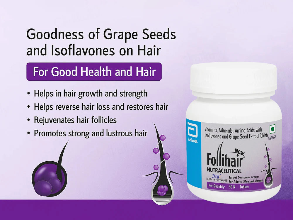 New Folihair Nutraceutical Tablet (Bottle)