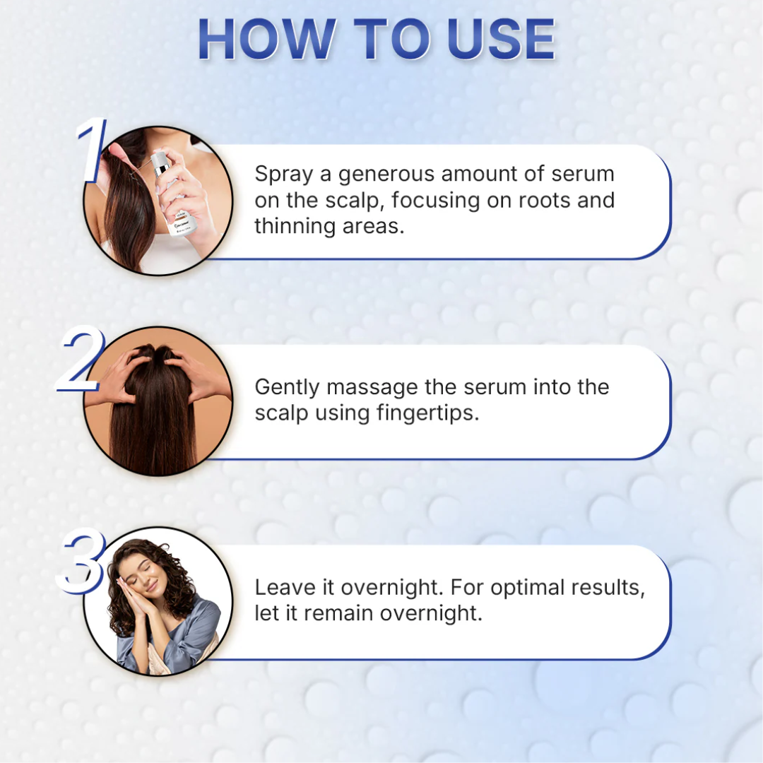 VRH HAIR GROWTH SERUM (60ML) | Makes Hair Stronger From The Roots & Promotes Hair Growth