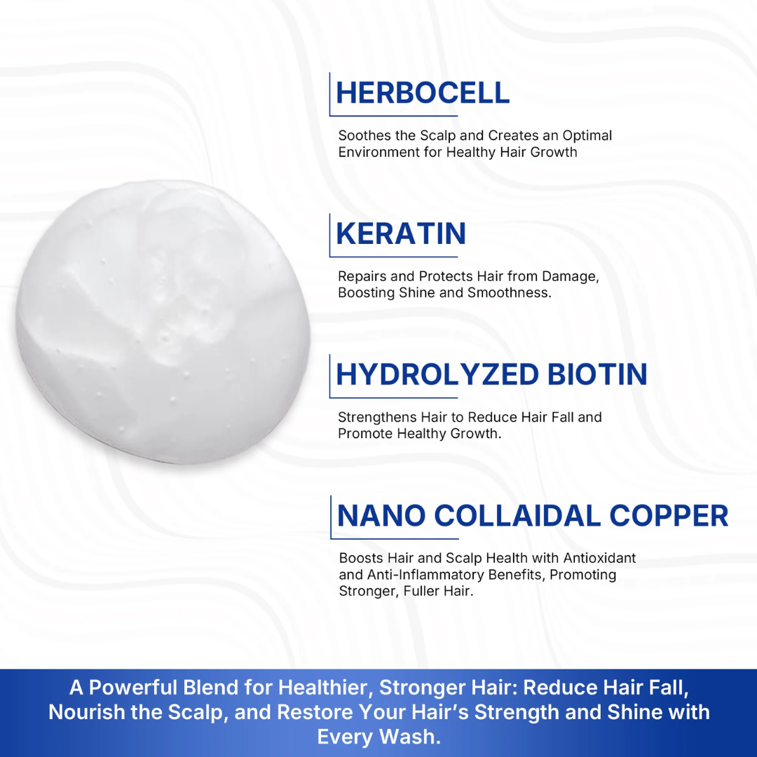 VRH HAIRFALL CTRL SHAMPOO | Strengthens Roots & Reduces Hair Fall | 120ml