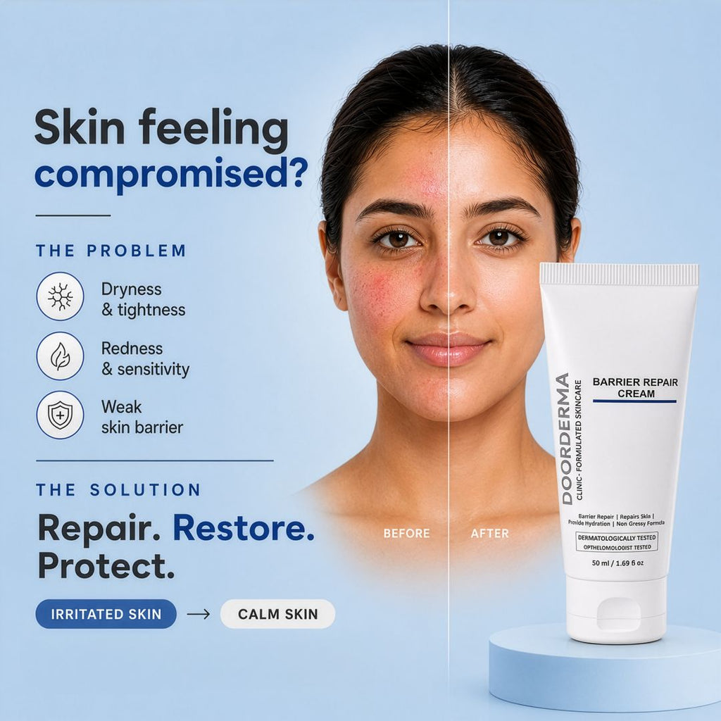 DoorDerma Barrier Repair Cream — Ceramide-Rich Moisture Shield for Damaged Skin