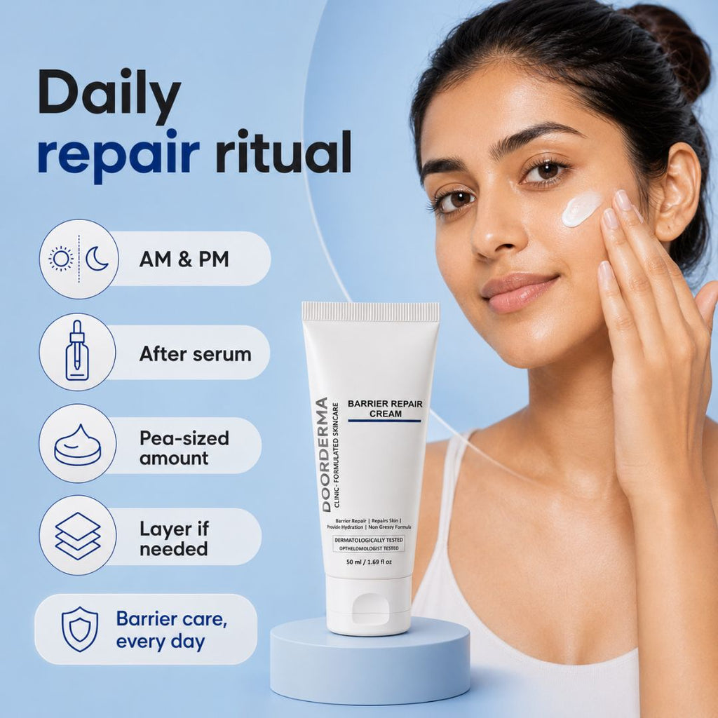 DoorDerma Barrier Repair Cream — Ceramide-Rich Moisture Shield for Damaged Skin