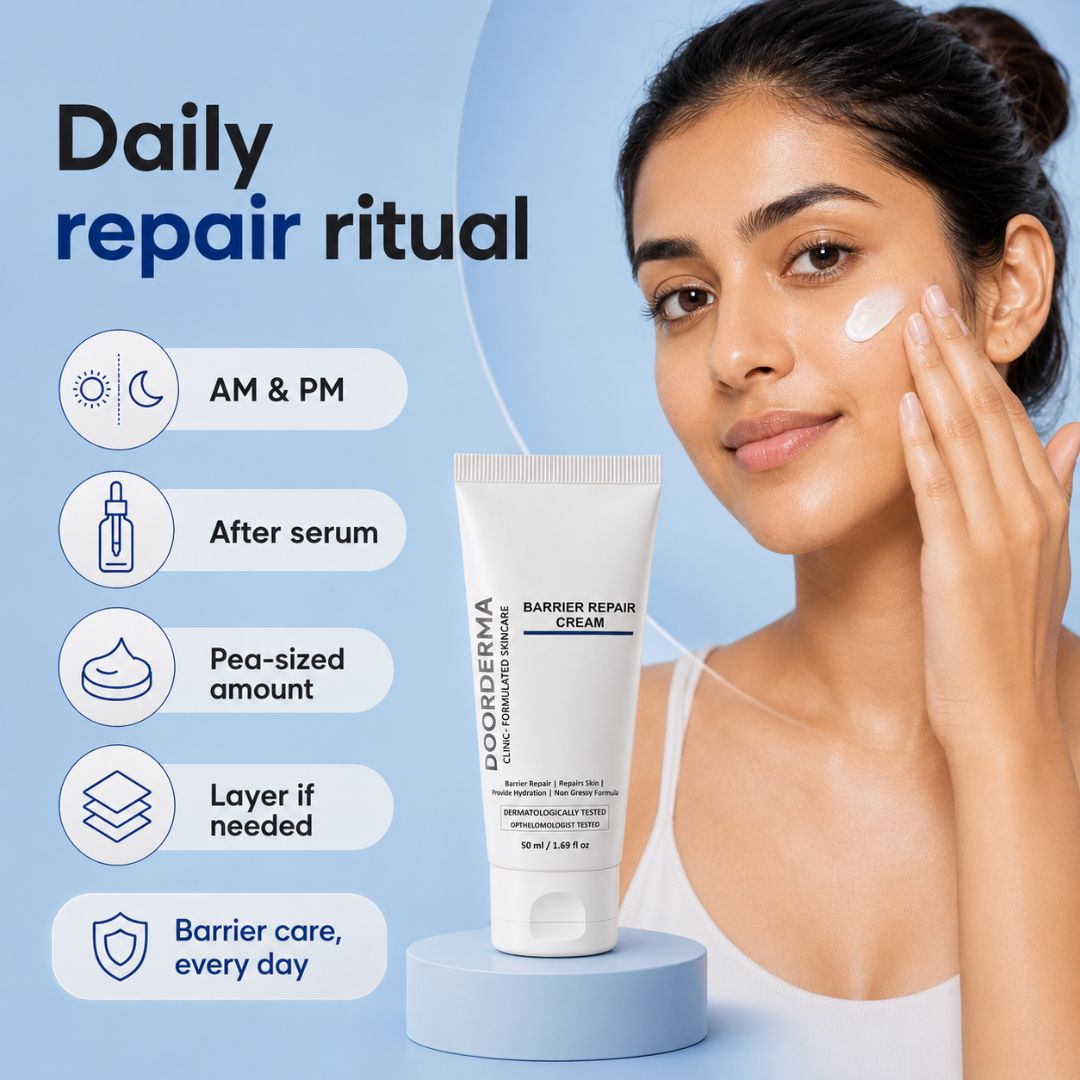 DoorDerma Barrier Repair Cream — Ceramide-Rich Moisture Shield for Damaged Skin